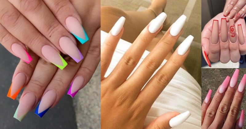 31 Fun Ballerina Nails: Shape And Design Ideas For 2022