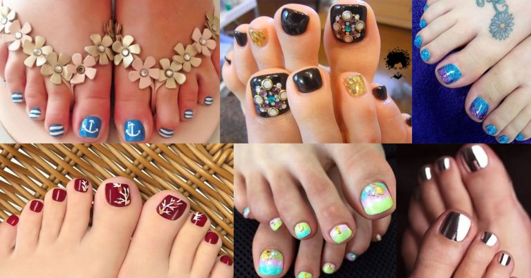 35 Easy Toe Nail Designs That Are Totally Worth Your Time