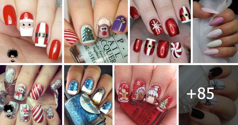 93 Photos: Unique and Cute Nail Design Ideas that are Perfect for Christmas