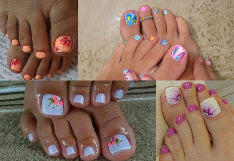 Spring Toe Nail Art Designs