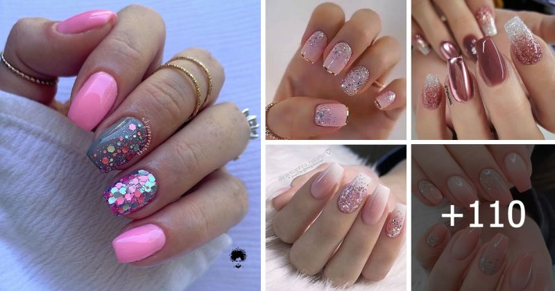 110+ Photos Of Pink Gelish Nails To Brighten Your Day 【Great Ideas】💅😍