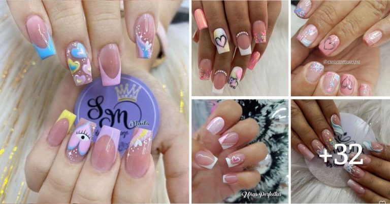 30+ Exquisite Manicure Ideas With Hearts For The Upcoming Holidays