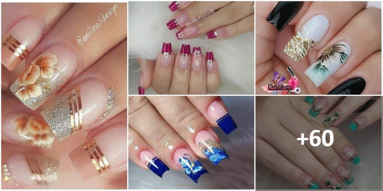 Las Mejores 40+ Ideas para【Uñas de Colores】con Flores ! 💅❣️