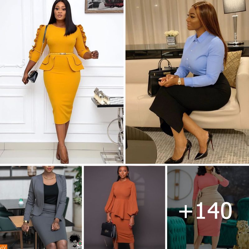 140 Office Outfit Ideas to Wear to Work