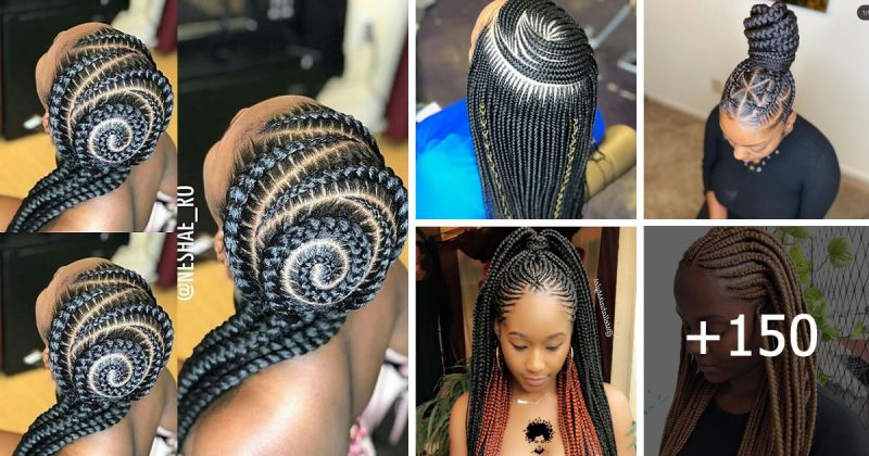 150+ Gorgeous Ghana Braids Hairstyles To Try In 2024