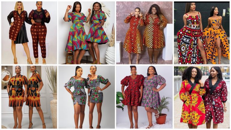 Stunning Ankara Styles for Twins and Friends: Dressing in Sync with Fabulous Fashion