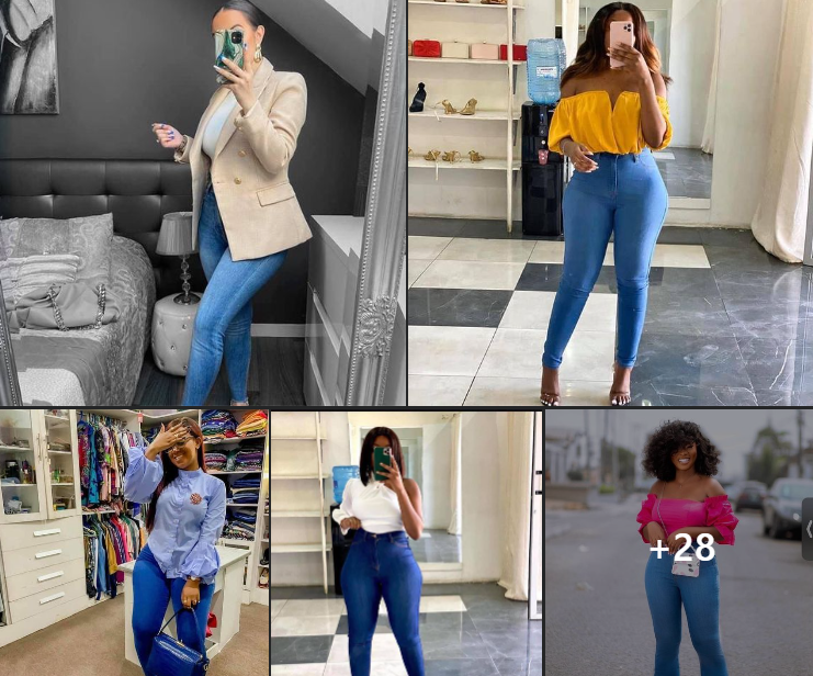 “85 Ways to Upgrade Your Denim Look: Jeans Reinvented for the Stylish Wardrobe! 👖💄👠👜”