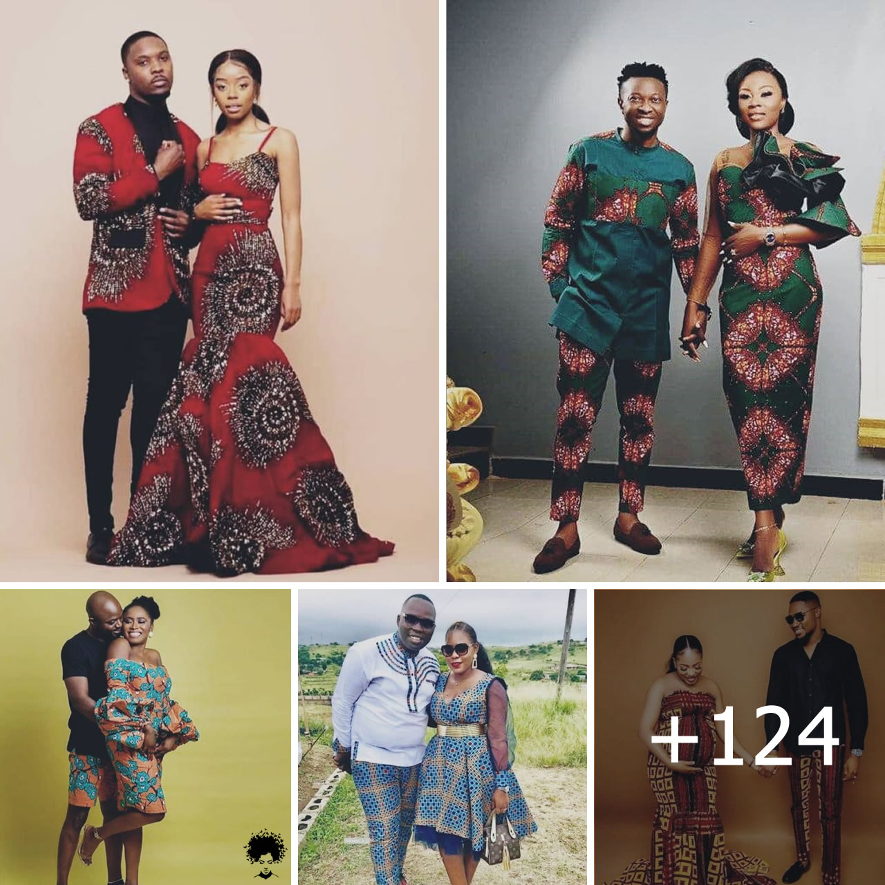 124 stylish matching Ankara outfit styles for couples