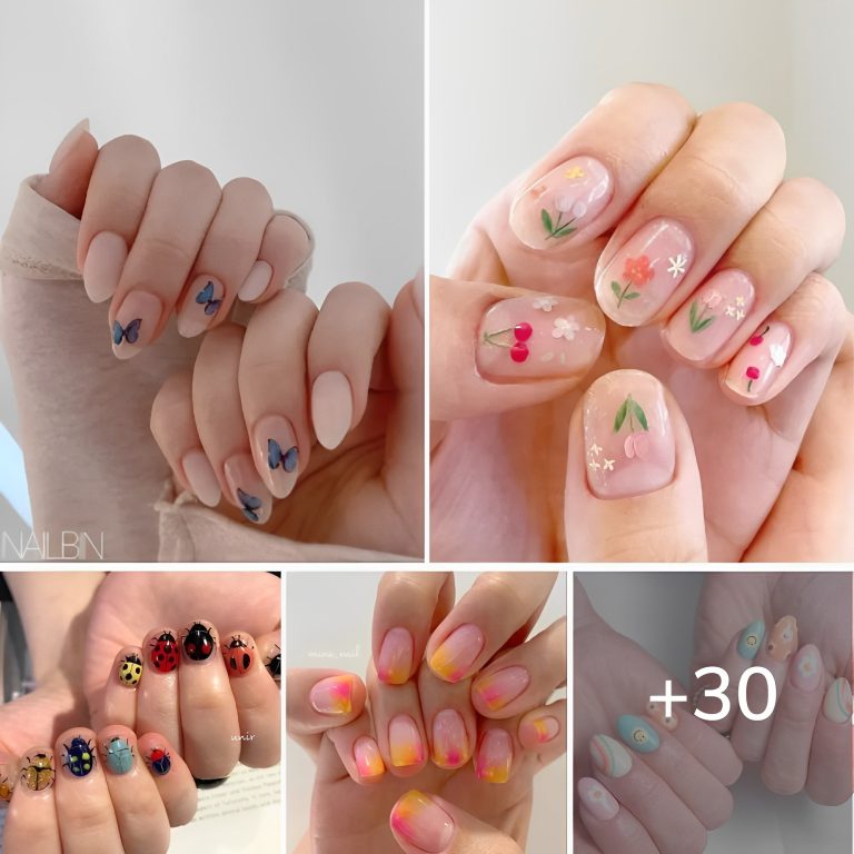 30+ March Nɑil Ideas to Inspire Your 2023 Spring Mɑnicure
