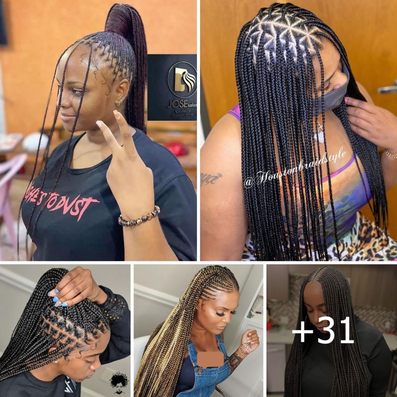 31 Latest Micro Braids Style Ideas For 2025