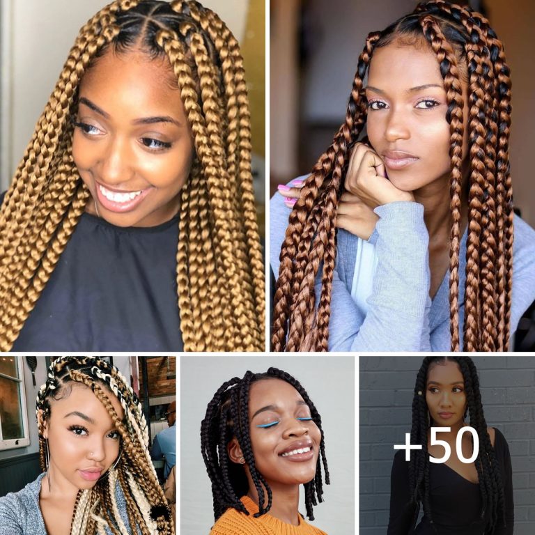50 Gorgeous Jumbo Box Braids Styles for 2024: Inspiration for Your Next Look