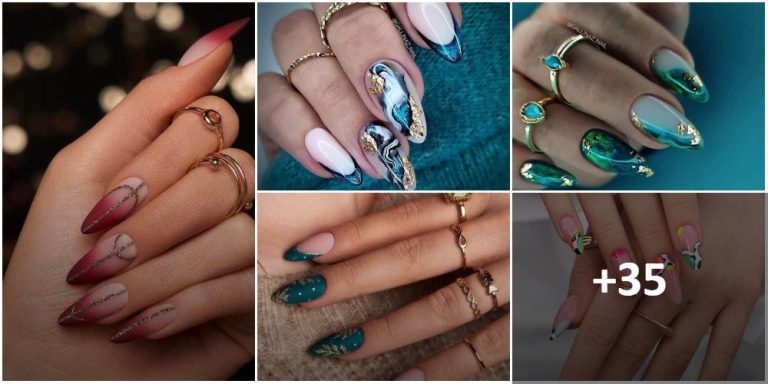 Almond Nails 【40 Dream Ideas】