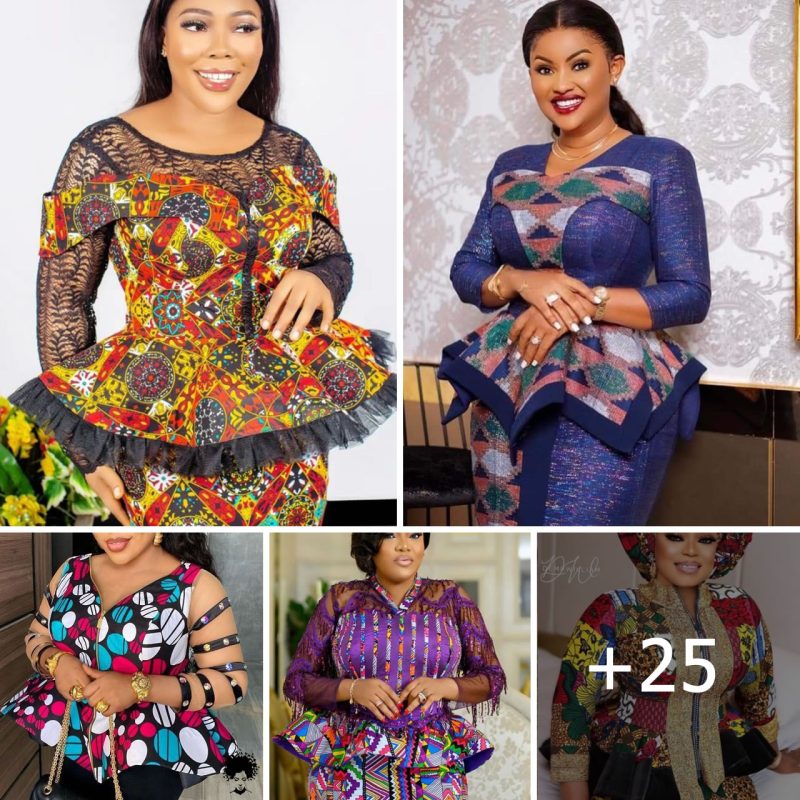 25 PHOTOS: Ankara Styles For Weddings And Parties