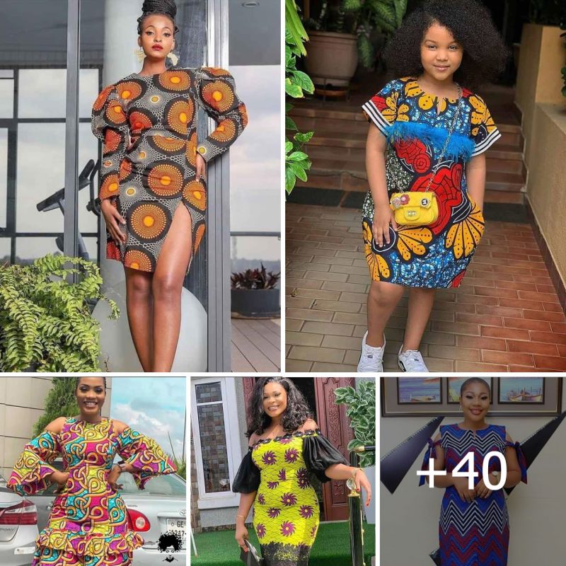 40 PHOTOS: Stunning Ankara Dresses With Unique Patterns