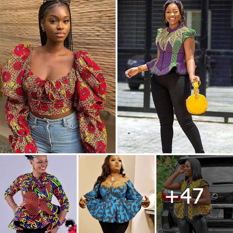 47 Stunning Ankara Top Designs to Elevate Your Skirts and Trousers