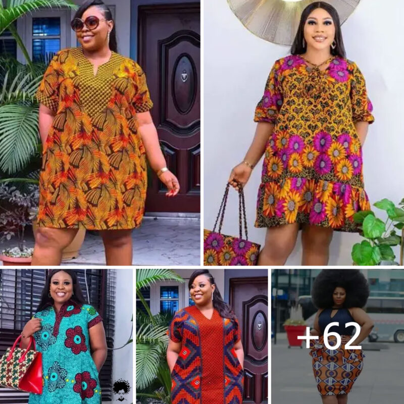 60+Beautiful Fashion Ankara Styles for Chubby Ladies