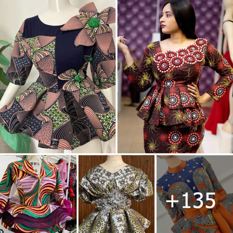 135+ Ankara Blouse Styles That Will Make You Stand Out In Any Occasion