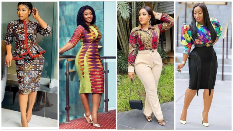Fascinating Ankara Styles You Can Rock To Office/Work Places
