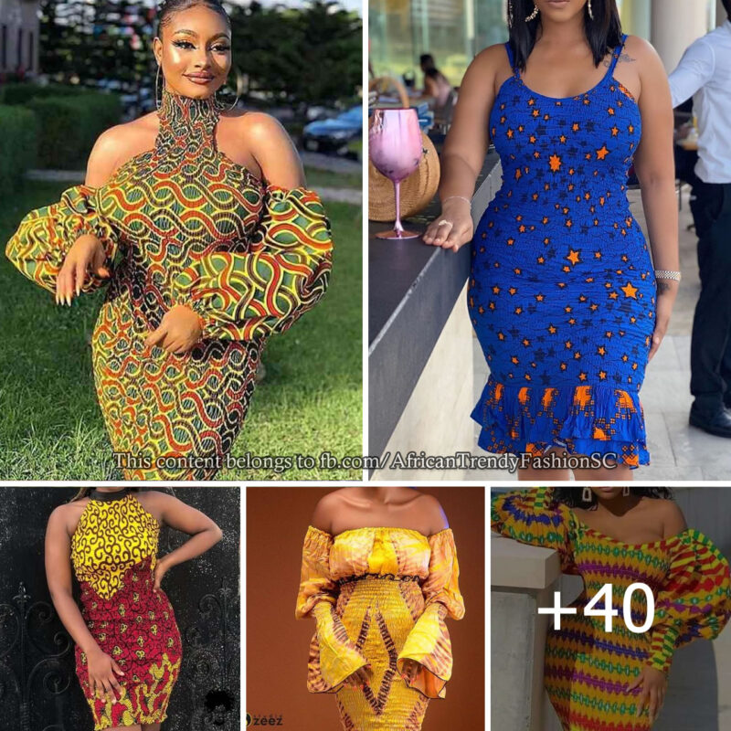 40 Latest Smokey Ankara Styles for Ladies 2023-2024