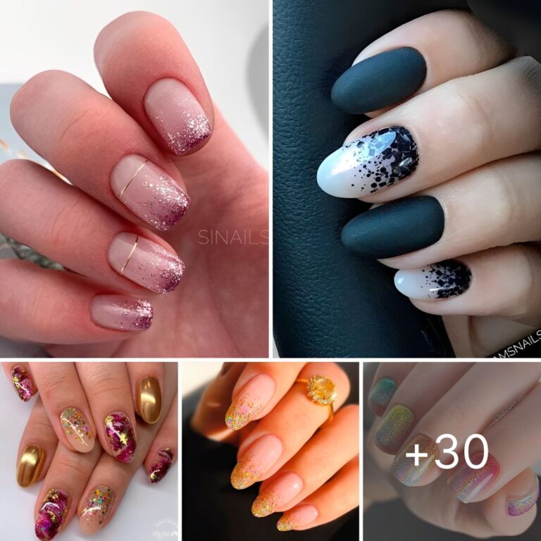 30 Glitter Ombre Nails Ideas to Try