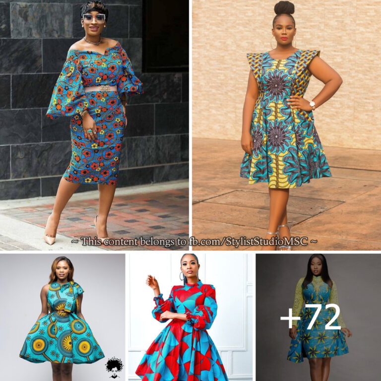 Smart Ankara Styles For Stylish African Wives And Moms.