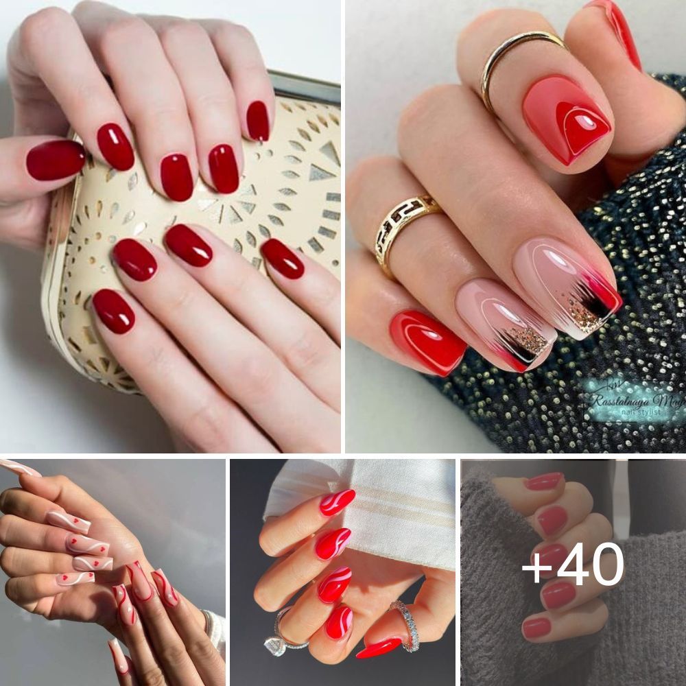 The Best Red Nails & Red Nail Colors Of The Year