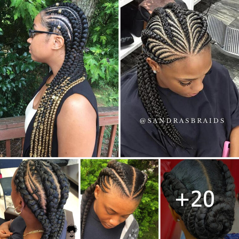 20 Totally Gorgeous Ghana Braids for an Intricate Hairdo