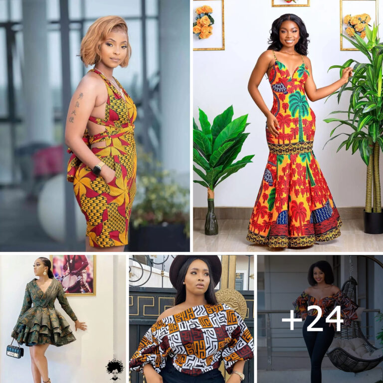 African Elegance: Captivating Ankara Gown Styles for Fashionable Women 💃👗