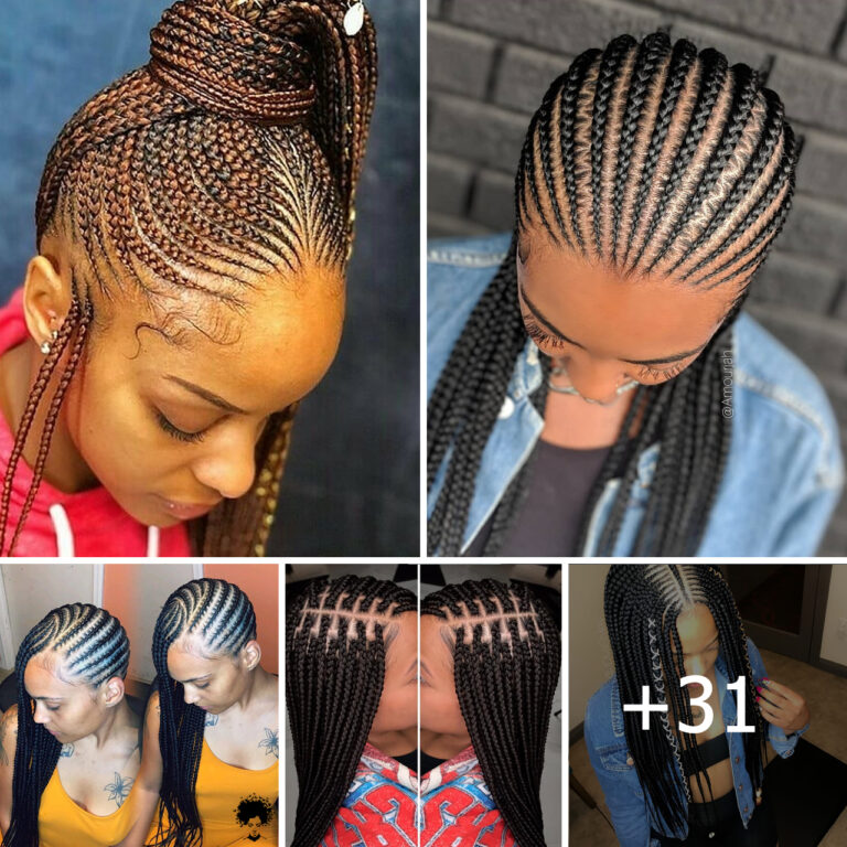 Be The Trendsetter with 28+ Stunning Ghana Braids Hairstyles
