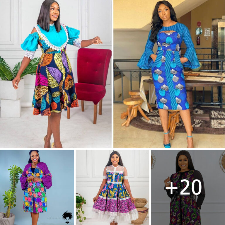 Cute Ankara Short Gown Styles You Should Consider.