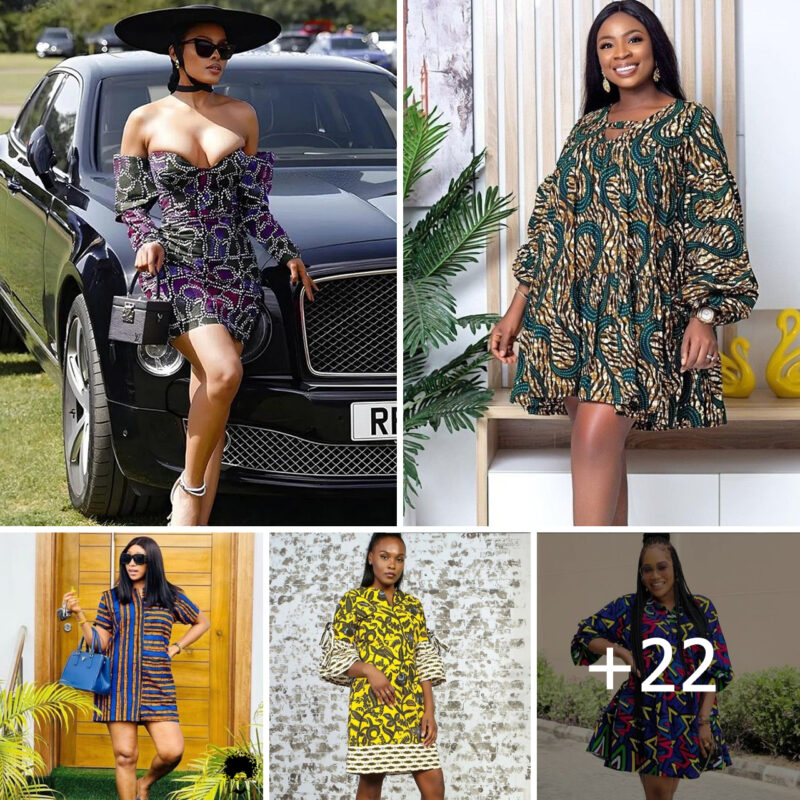 Stylish Ankara Short Gown Styles You Should See.