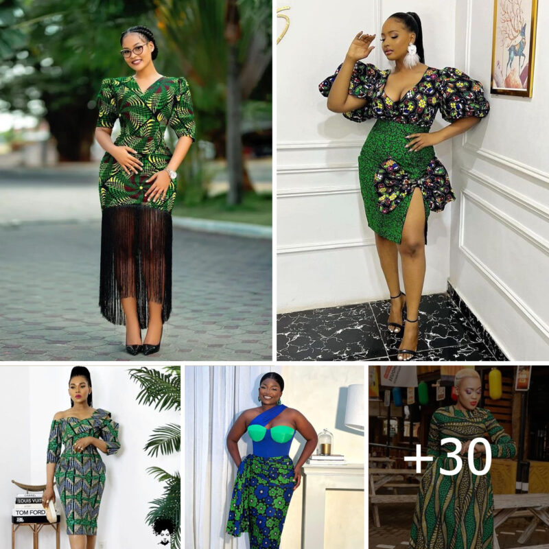 25+ Bold Green Ankara Styles: Unmissable Looks You’re Sure to Adore