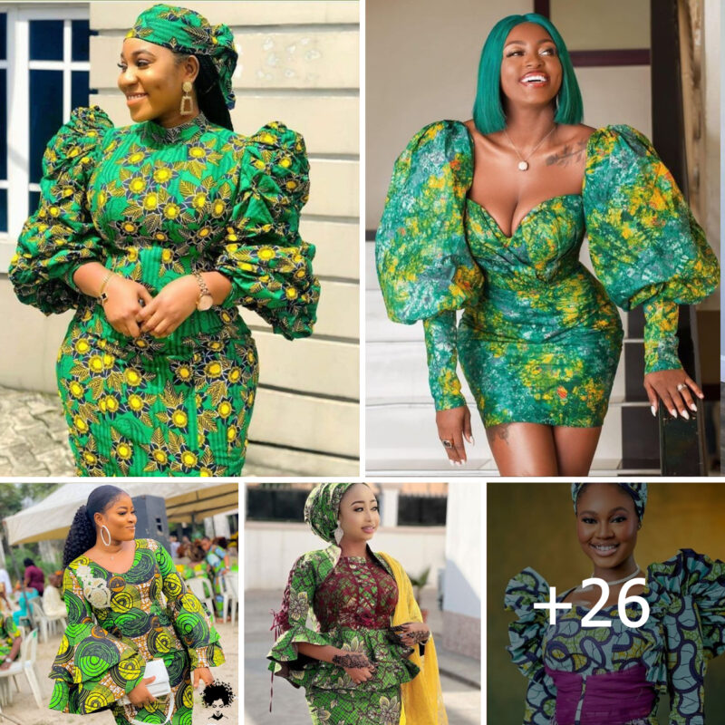 25+ Innovative Sleeve and Elegant Neckline Designs for Your Upcoming Ankara Ensemble