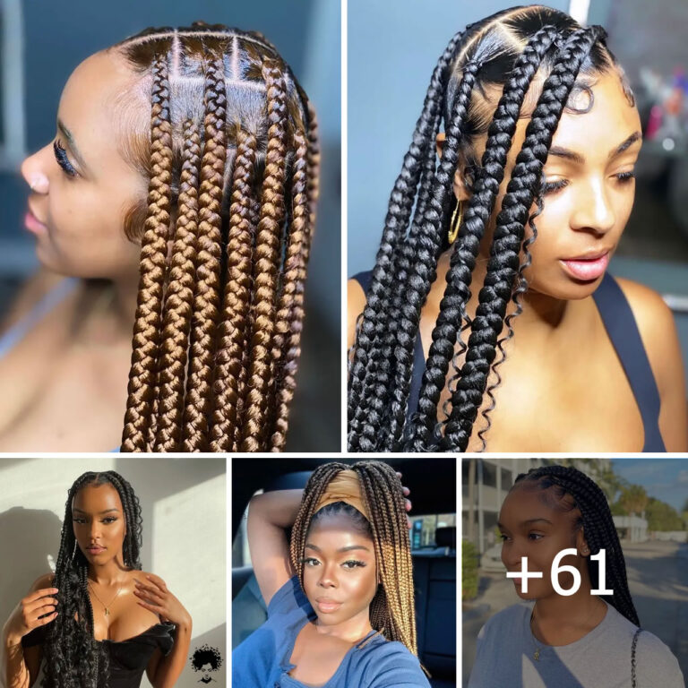 61 Box Braided Hairstyles Ideas