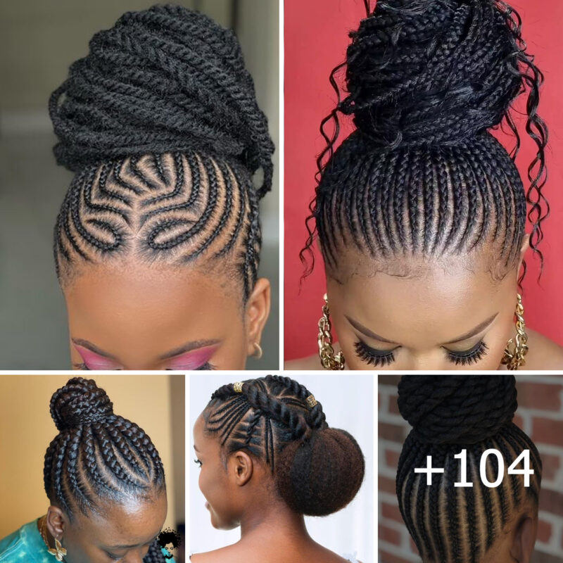Cornrow Braid Bun Looks: Sleek and Elegant Hairstyles for All Events