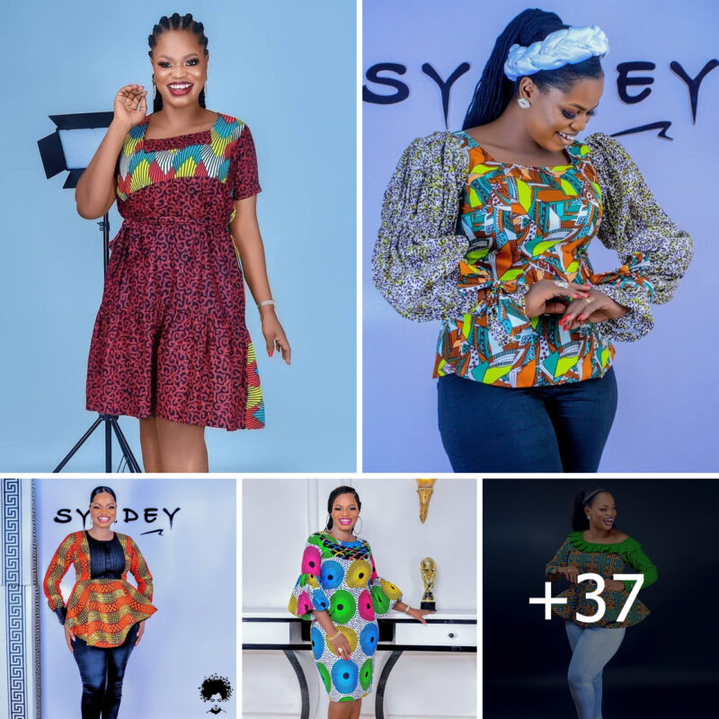 2024’s Chic Ankara Gowns: Revel in African Fashion’s Brilliance