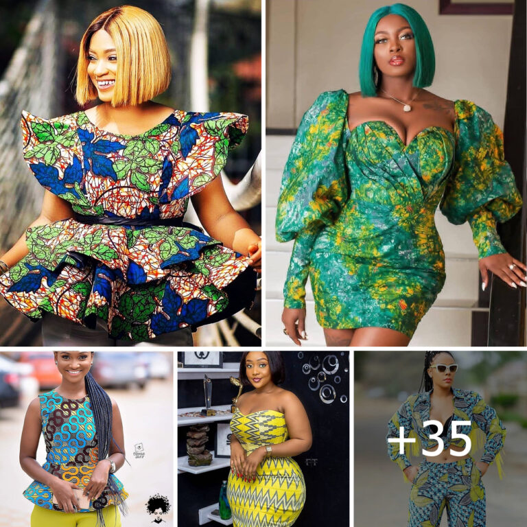 African Elegance Redefined: 35 Latest Ankara Gown Styles for 2024