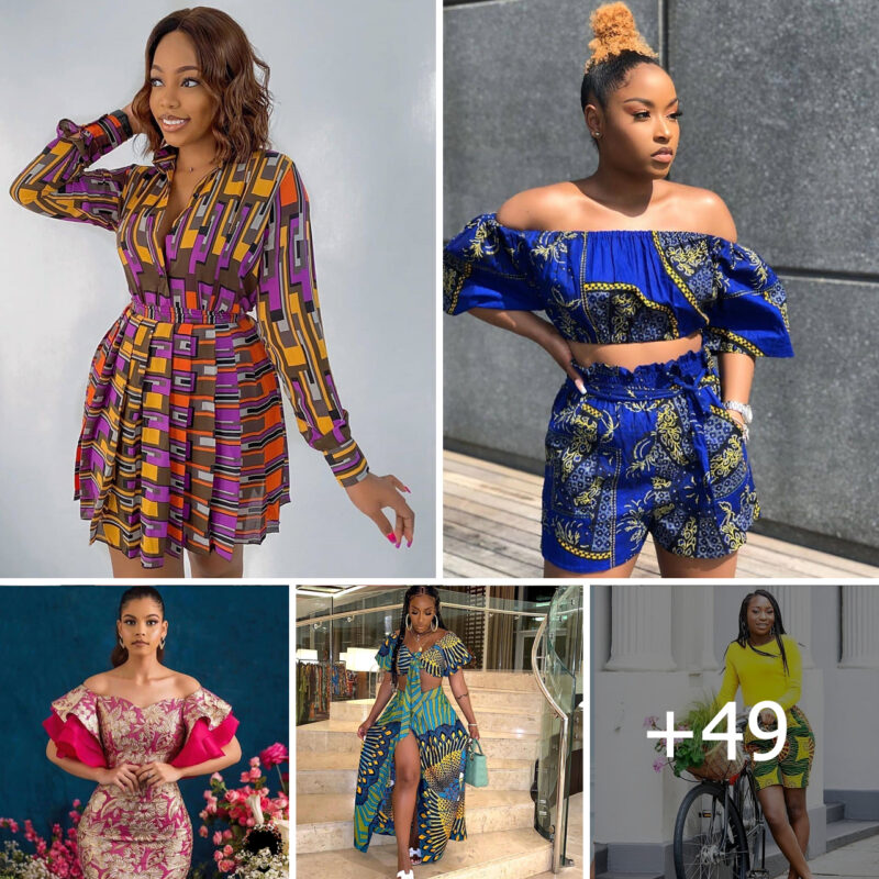 African Fashion Redefined: The 2024 Collection of Contemporary Ankara Gowns