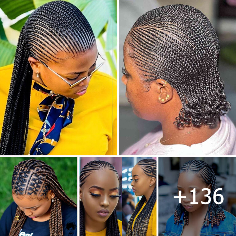 +136 Creative Cornrow Braids You Need to Try This Year