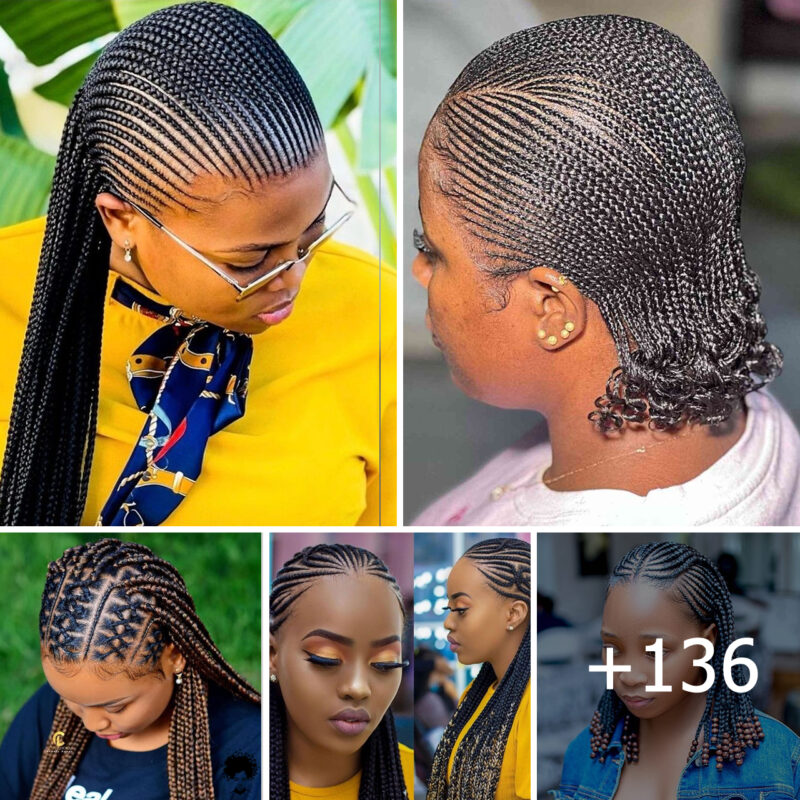 +136 Creative Cornrow Braids You Need to Try This Year