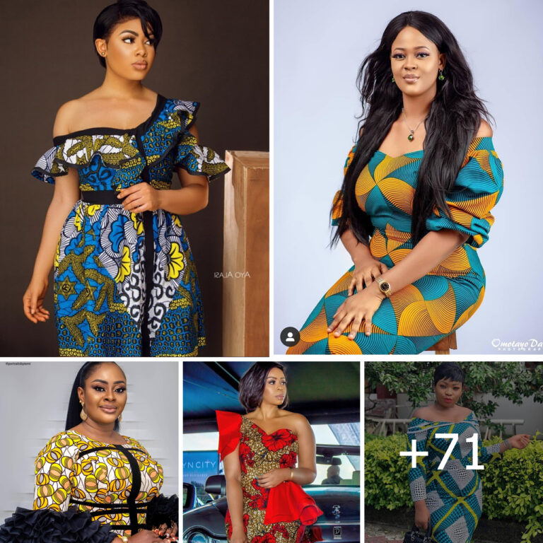 Trendiest Ankara Gown Styles for Women in 2024