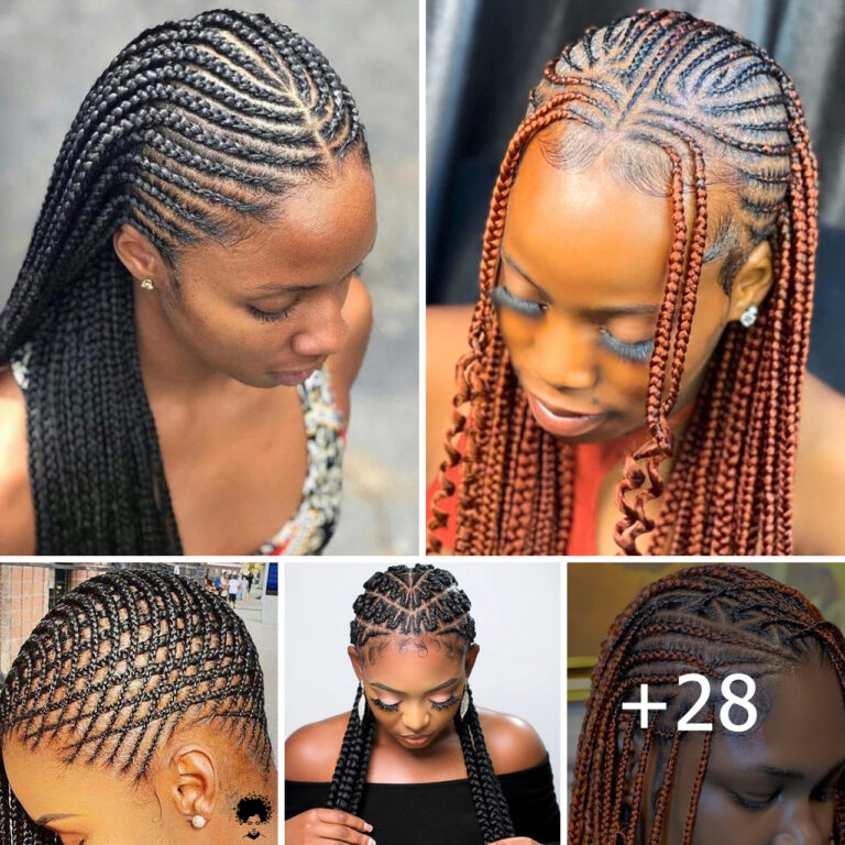 Explore 28 Youthful Ghana Braids Styles for Vibrant Young Girls