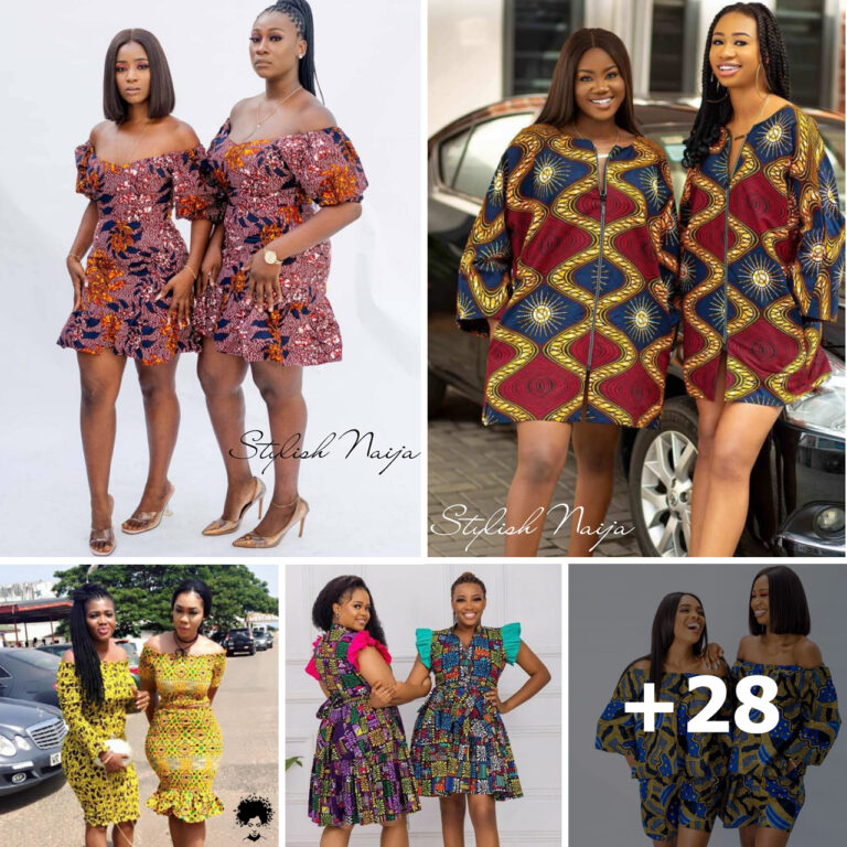 Amazing Ankara Styles For Friends That Slay Together.