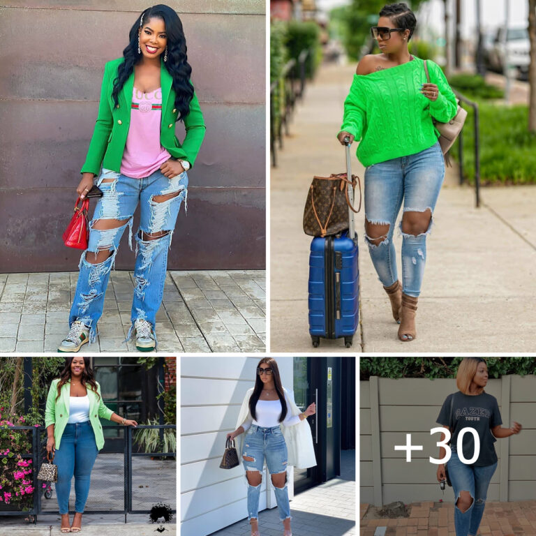 +30 PHOTOS: Stylish Ripped-Jeans Outfits You’ll Want To Wear Now