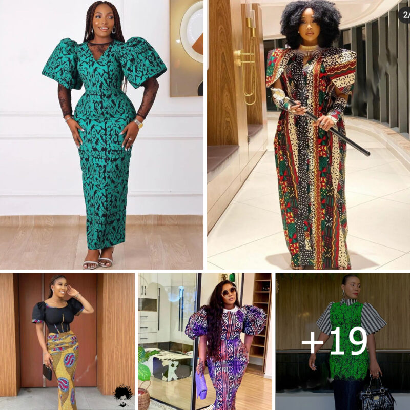 Fascinating Ankara Styles For Fashionable Party Guests.