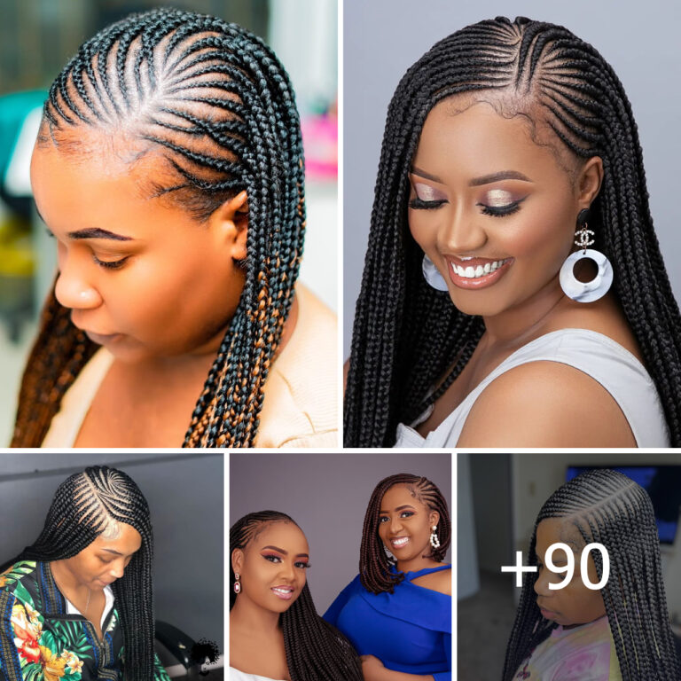 +90 Eye-Catching Ghana Braids for a Stunning Look at Your Next Event