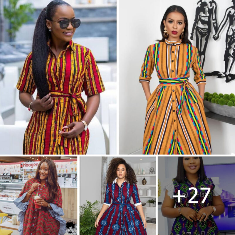 Shirt Dress Styles Inspirations For Fashionable Ladies.