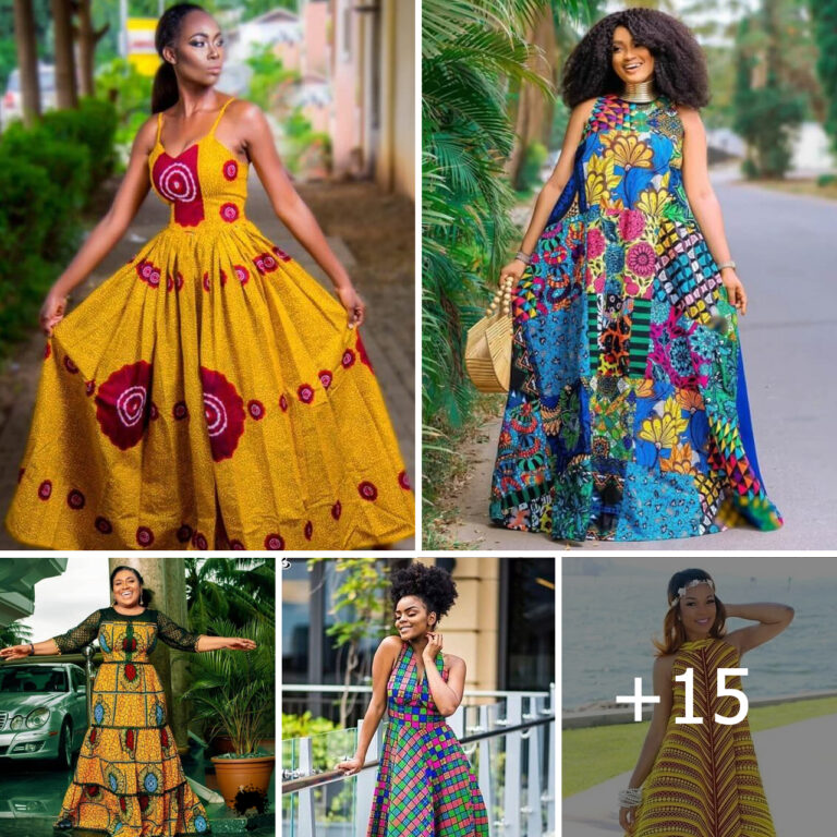 Try These Beautiful Ankara Maxi Dresses To Feel Like Your Best Self