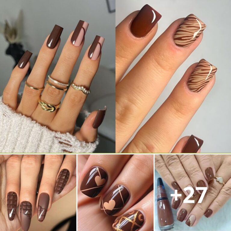 13 BROWN NAILS THAT ARE NEVER OUT OF FASHION