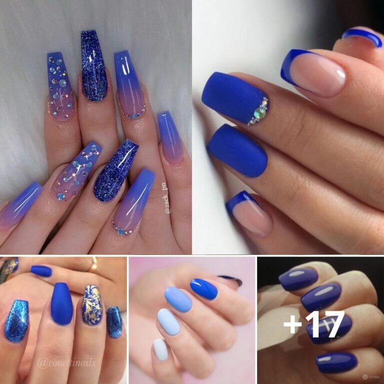 Today, we’re sharing our favorite blue nails that will go with any look.